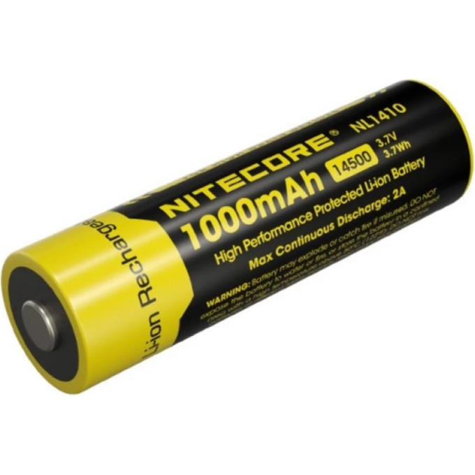 Аккумулятор NITECORE NL1410 14500 Li-ion 3.7v 1000mA 0594